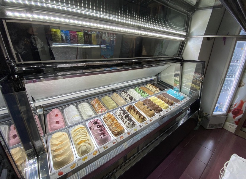 Banco refrigerante Gelati