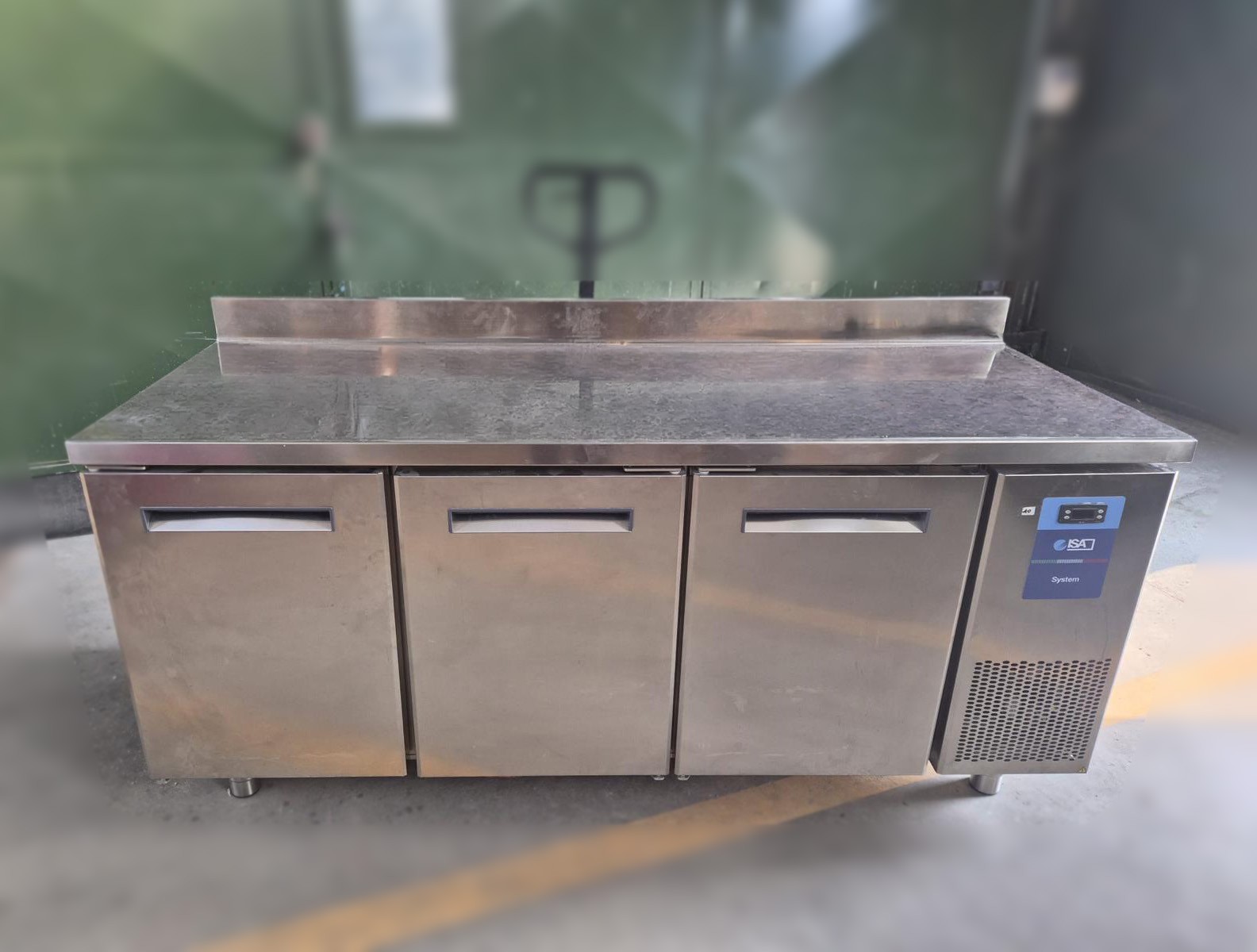 Banco Refrigerato Professionale ISA System 3 Porte Isa usato in vendita a Rivoli