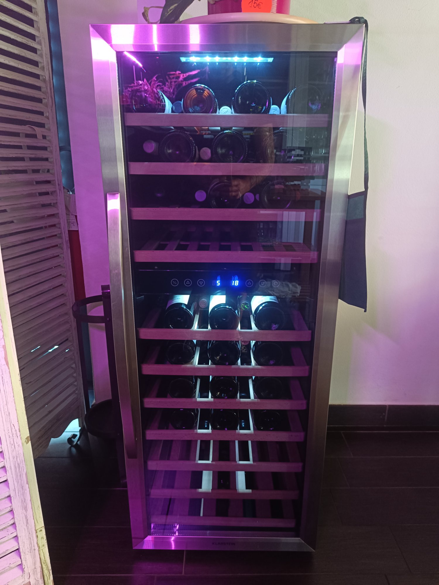 Cantinetta bi zona 72 bottiglie
