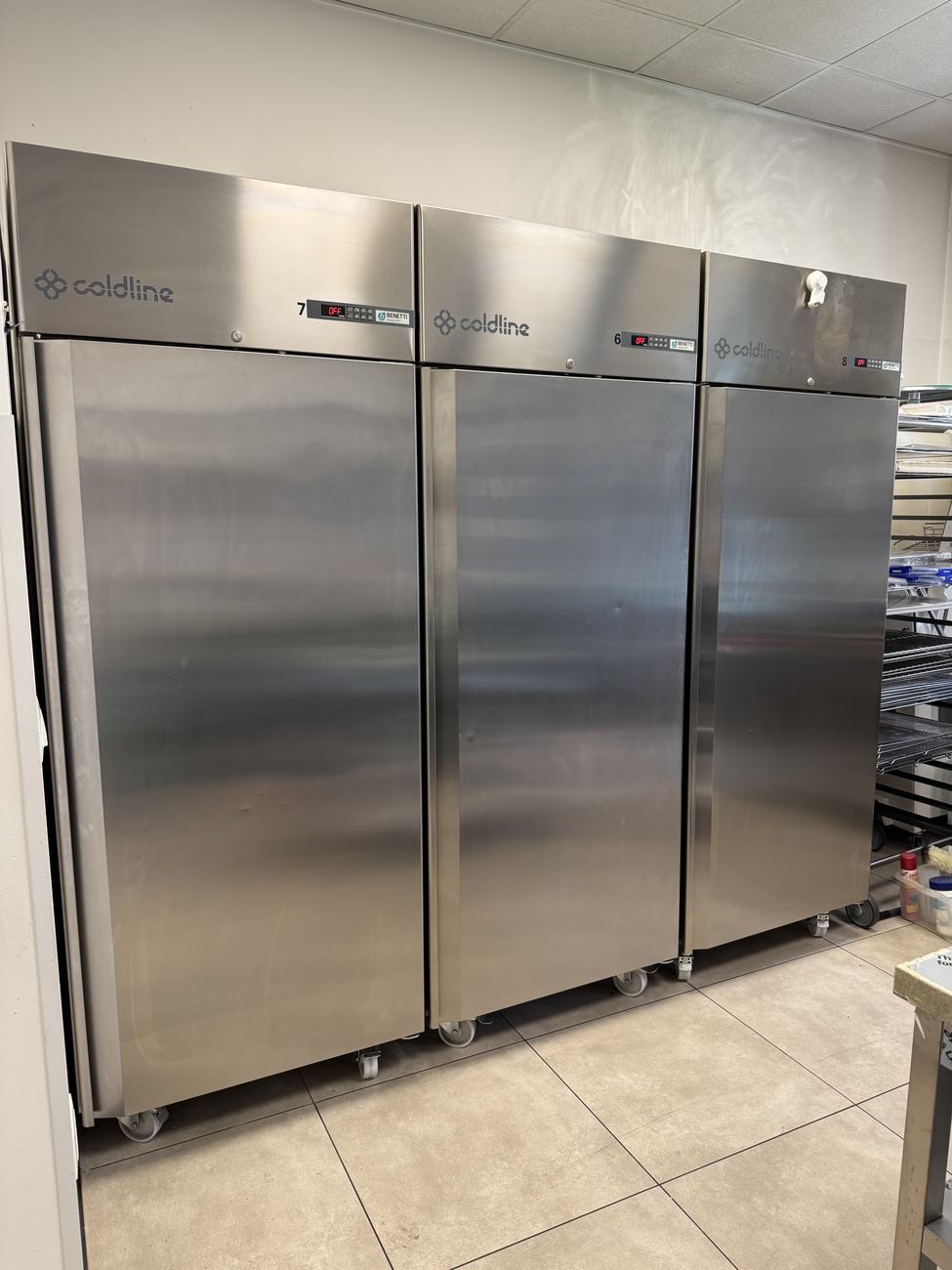 Armadio freezer Coldline Wind 900 litri su ruote Coldline usato in vendita a Padova