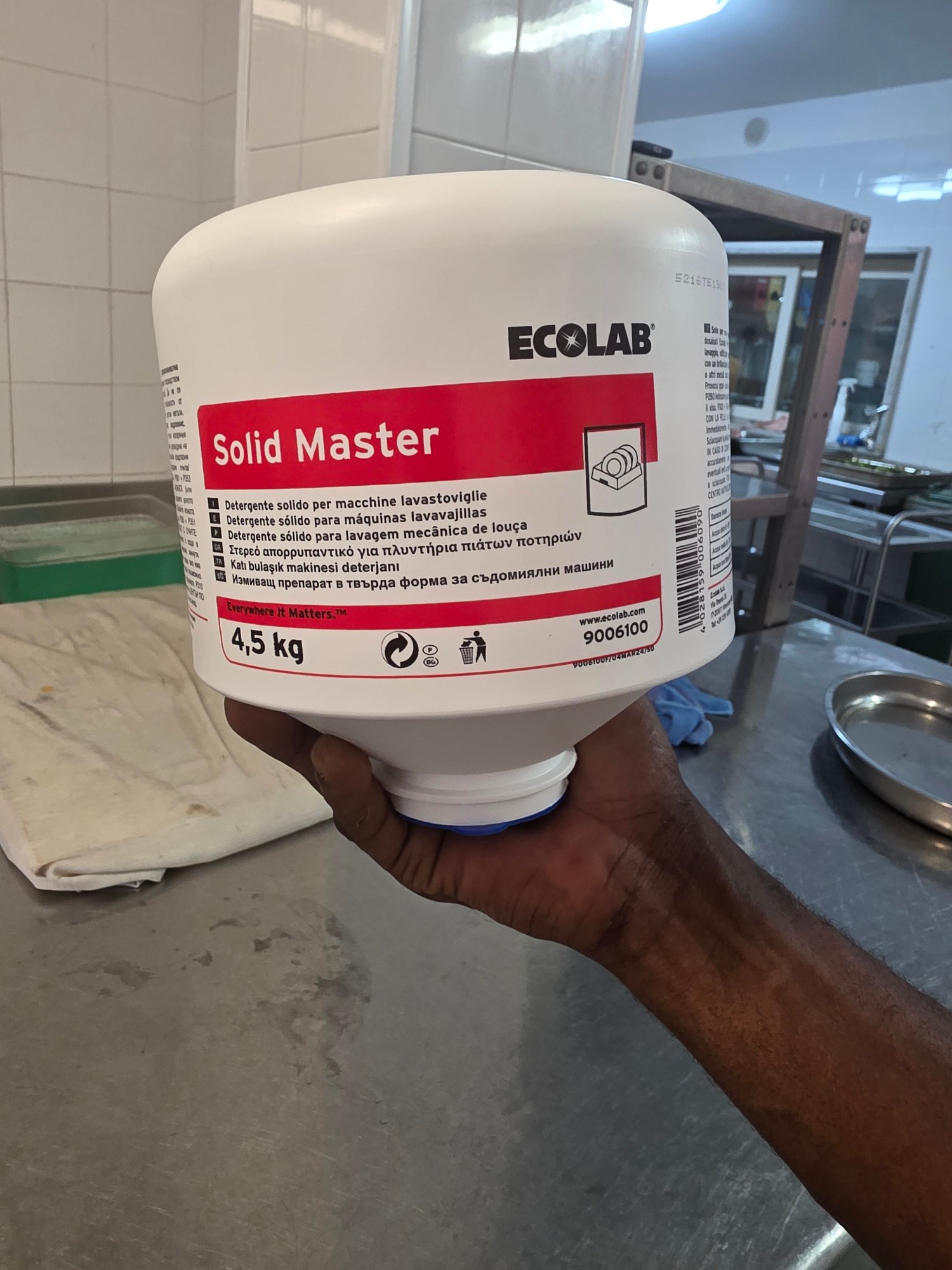solid master ECOLAB usato in vendita a Agropoli