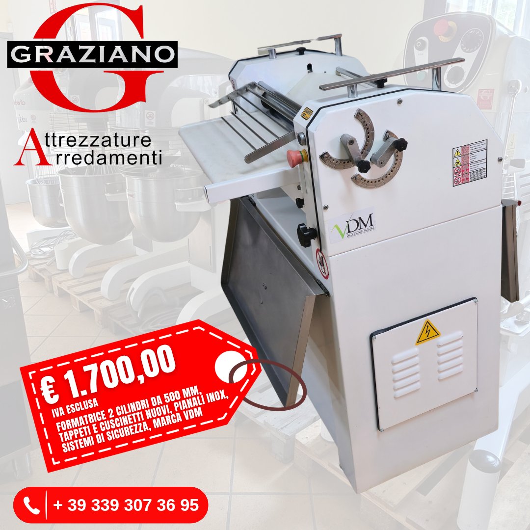 FORMATRICE/FILONATRICE da mm 500 marca VDM usata VDM usato in vendita a Palermo
