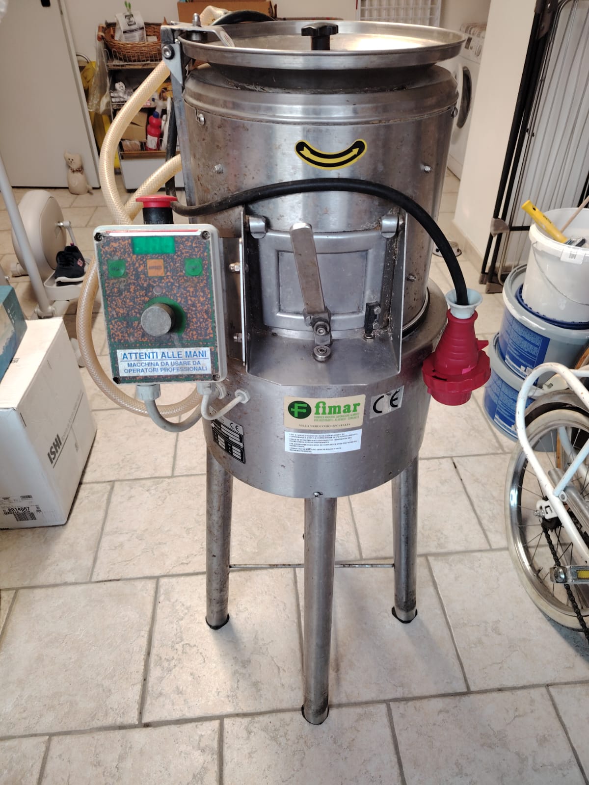 Pela Patate professionale automatico FIMAR usato in vendita a Barberino di Mugello