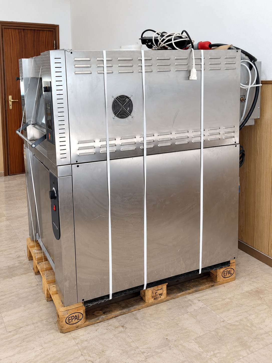 Forno professionale 2 camere: PANETTONI + camera standard + lievitatore e cappa