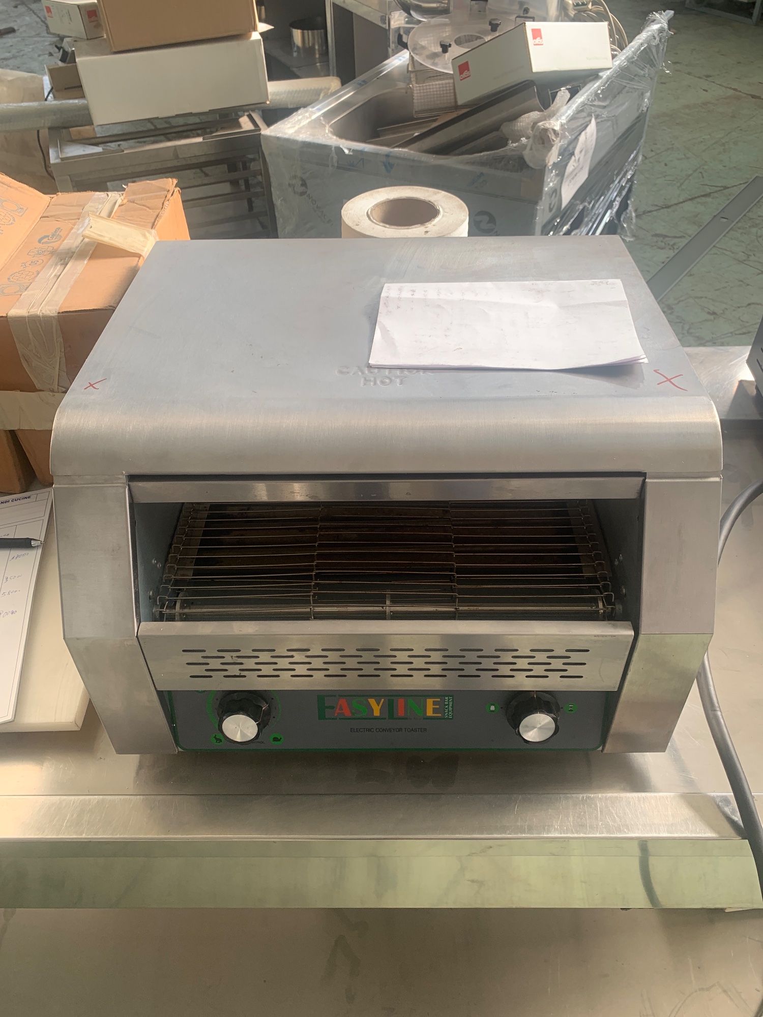 Tostiera elettrica a nastro usato in vendita a Faenza