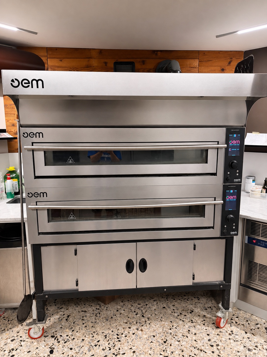 FORNO PROFESSIONALE PIZZA OEM SUPER TOP 940 DIGIT – DOPPIA CAMERA + VAPORE OEM usato in vendita a Pedavena